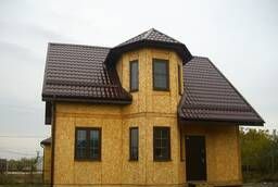 Строительство домов, дач, гаражей и бань из сип-панелей