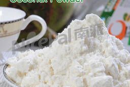 Powdered coconut milk powder with low fat content