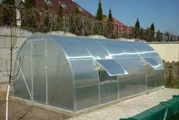 Polycarbonate greenhouses. Prices are reduced! Free shipping!