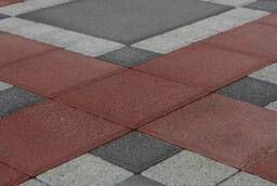 Тротуарная плитка мощения бетонная искусственная