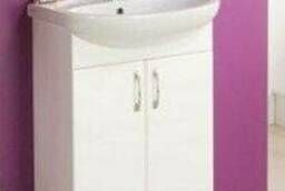 Cabinet for washbasin Aquaton Onda with sink Aquarelle 60