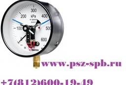 Vacuum meters, manovacuum meters, electrical contact pressure gauges DV