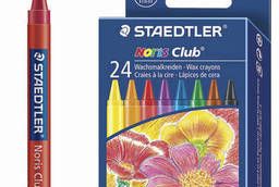 Восковые мелки Staedtler Noris Club, 24 цвета. ..