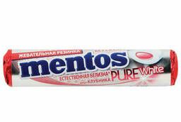 Chewing gum Mentos Pure White (Mentos) Roll ...