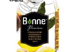 100% Персиковое пюре BONNE 0. 5L