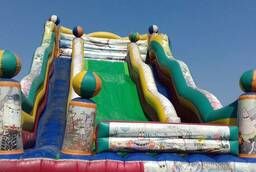 Attraction Inflatable Slide Yunglomaniya