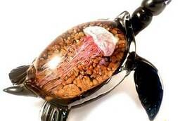 Большая морская черепаха Муранское стекло. Серия Океан. .. ..