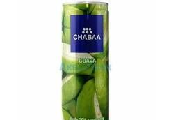 Chabaa Напиток сока Гуавы с мякотью 0, 230 мл ж/б 1/24