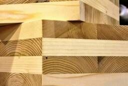 CLT panels (multilayer glued wood panels)