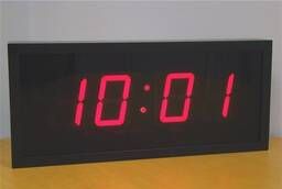 Цпв. 4. 100 цифровые часы с высотой знака 100 мм