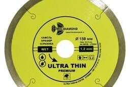 Диск алмазный Трио Диамант 150 Сплошной Ультратонкий UTW503