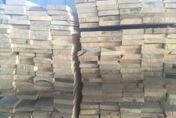 Edged birch plank