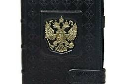 Diary A5 with the coat of arms black
