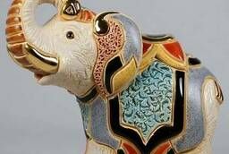 Индийский Слон Средний Эксклюзивная керамическая фигурка. ..