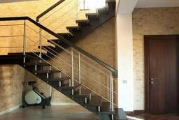 Изготовление лестниц из металла. Металлические лестницы.