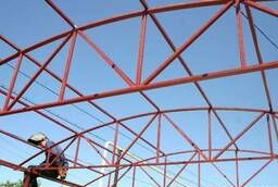 Production of awnings, carports, awning, car canopies