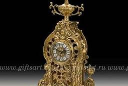 Каминные часы бронзовые Париж 50 см. Virtus 5087