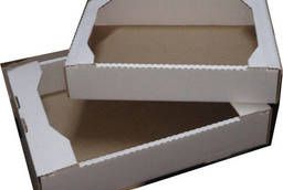 Кондтерская картонная коробка 400х255х105 №53 белый