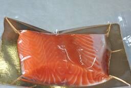 Salmon light-salt fillet