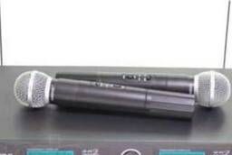 Microphone Shure Lx88-III radio system 2 micr Sm58. case