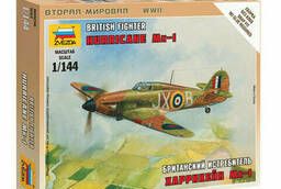 Model for assembly Airplane British fighter MK-1. ..