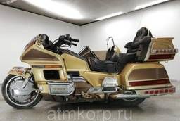 Мотоцикл турист с коляской Honda Gold Wing модификация. ..