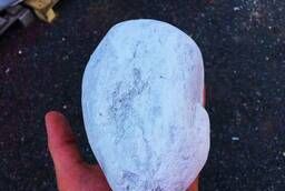Мраморный природный камень, галтованный 20кг фр 130-200мм