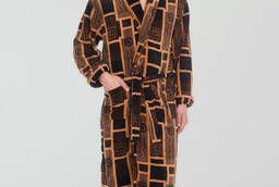 Mens home clothing wholesale print robes