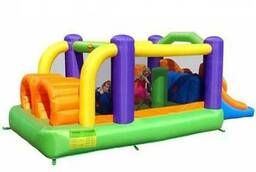 Inflatable trampoline Happy Hop Obstacle course