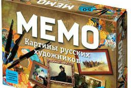 Board game Not boring games Memo Pictures of Russians. ..