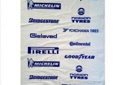 Bags for tires 105x105cm 17mkm (1pc) with the logo BRANDS OF TIRES