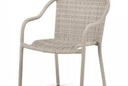 Плетеное кресло Рито 318G светло серый