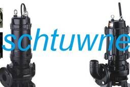 Submersible pump for dirty water