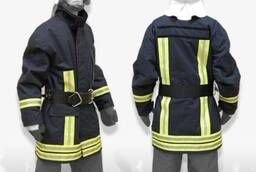 Пожарная форма (костюм, пояс, каска и др. )
