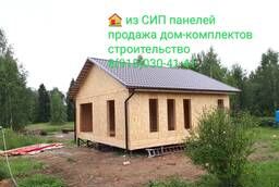Sale of SIP panels. Construction of a house from SIP panels.
