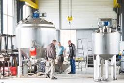 We produce fermenters, extractors, reactors