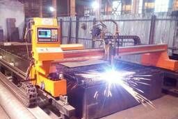 Industrial plasma and gas cutting machines with CNC