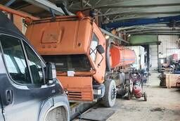 Ремонт и обслуживание грузового автотранспорта