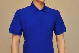 Polo shirt for men with short sleeves
