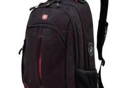 Рюкзак Wenger, универсальный, черный, розовые вставки, 22. ..
