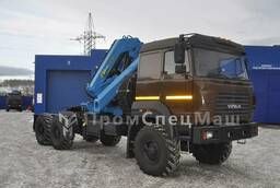 Седельный тягач Урал 4320-4972-80 с КМУ ИМ-240-04