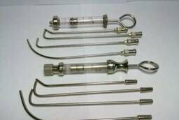 Syringe for intra-laryngeal injections 5 ml