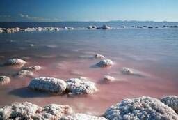 Соль для бассейнов с морской водой. Морская садочная розовая