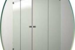 Glass shower cubicle. Tempered glass 8 mm.