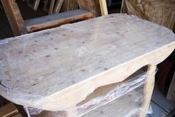 Стол из Лиственницы мебель для бани и сауны