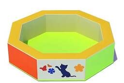 Сухой бассейн с аппликацией для детей
