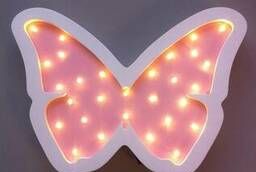 Светильник-ночник бабочка