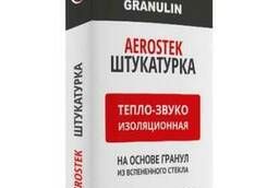 Тепло-звукоизоляционная штукатурка Granulin Aerostek