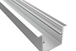 Cut-in aluminum profile LC-LPV-2537-2 Anod