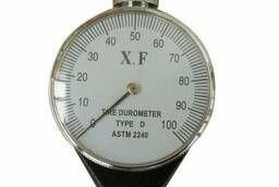 X. F. hardness tester (durometer) Shore type D (with analog ...